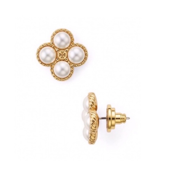 TORY BURCH • Clover Rope Necklace & Earrings Set - Picture 6 of 6